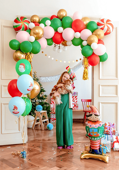 Stående folieballong älva 46x88 cm