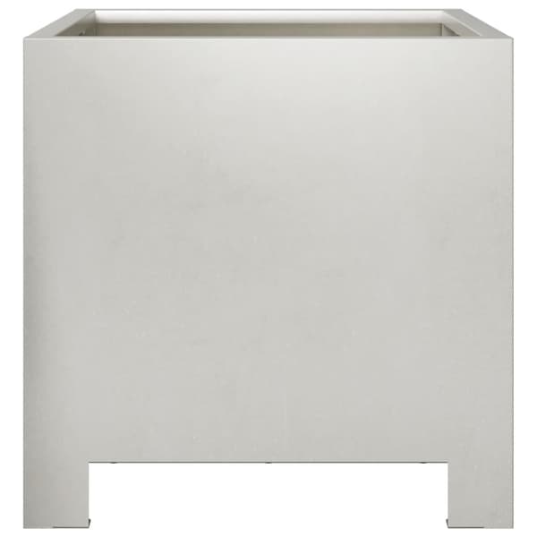 vidaXL haveplantekasser, 2 stk., 30x30x30 cm, rustfrit stål