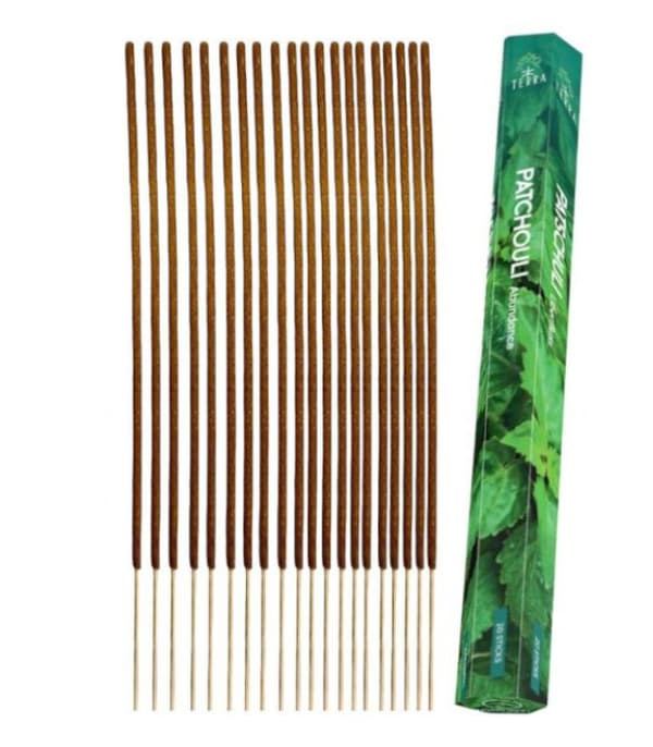 Terra Patchouli røgelse pinde 20 stk. patchouli