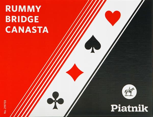 Piatnik KLASSISKA spelkort i trälåda