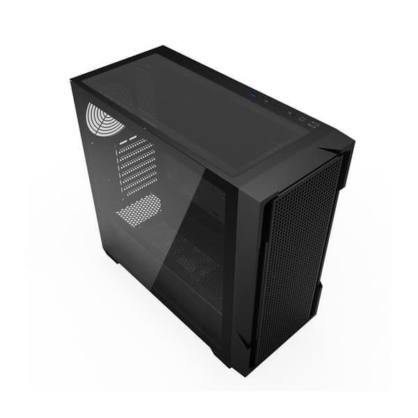 darkflash DS900 Mesh blæserløs computerkasse (sort)