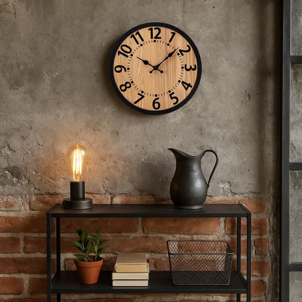 ABBAS puinen parvi-seinäkello 35 cm
