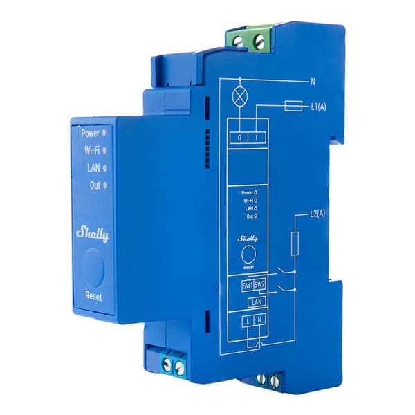 Shelly Pro 1 WIFI potentialfri switch