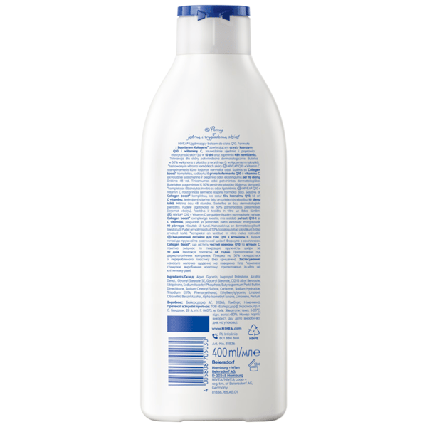 NIVEA strammet kropsbalsam Q10 plus 400 ml