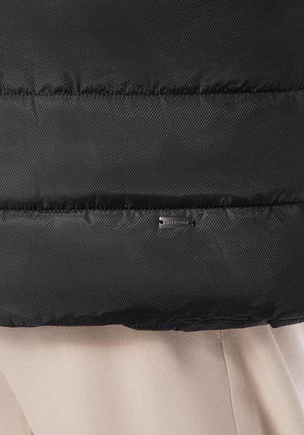 Wittchen Herr Svart Nylonquiltad Jacka