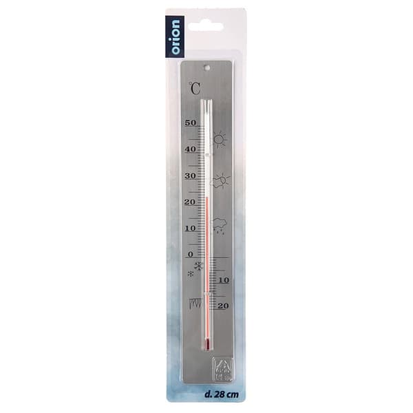 Universaali ruostumaton terästermometri 28 cm