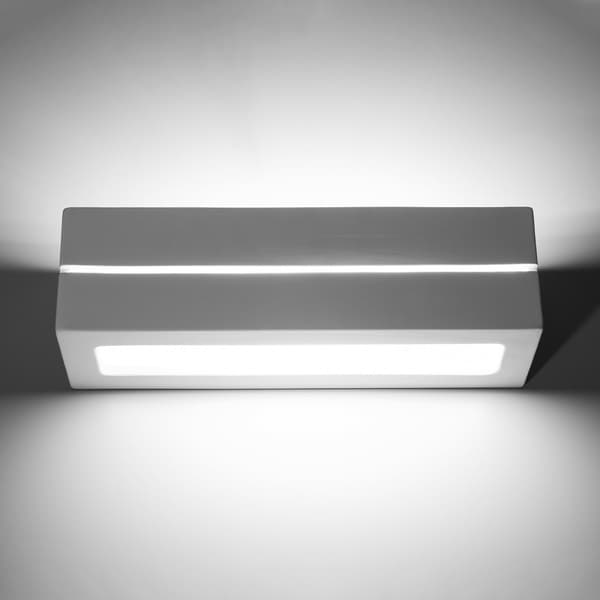 CORDIS VÄGGLAMPA 1 E27 VIT LUMILO 02.123.31