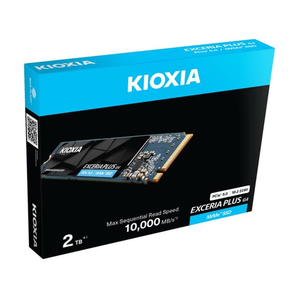 KIOXIA EXCERIA PLUS G4 NVMe M.2 2280 2TB SSD