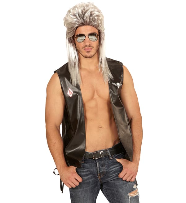 PERUK 70-80-DISCO Blondin Slicked Back