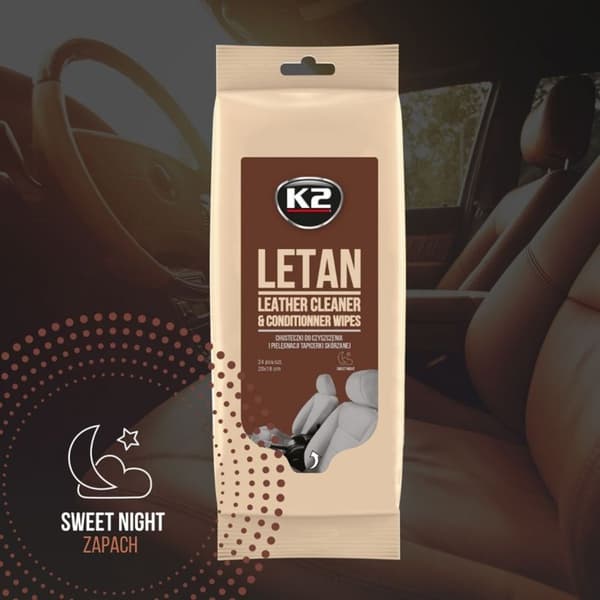 K2 K210 LETAN puhdistusliina iholle 24 kpl