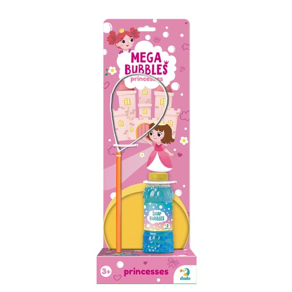 Mega Princess kuplasaippuasarja suurilla kuplilla 450 ml