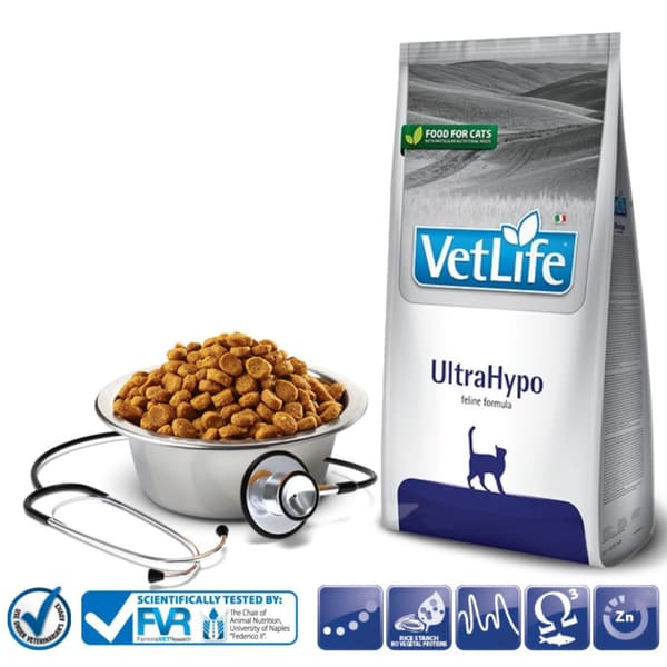 Farmina Vet Life ULTRAHYPO tørfoder til katte 2 kg