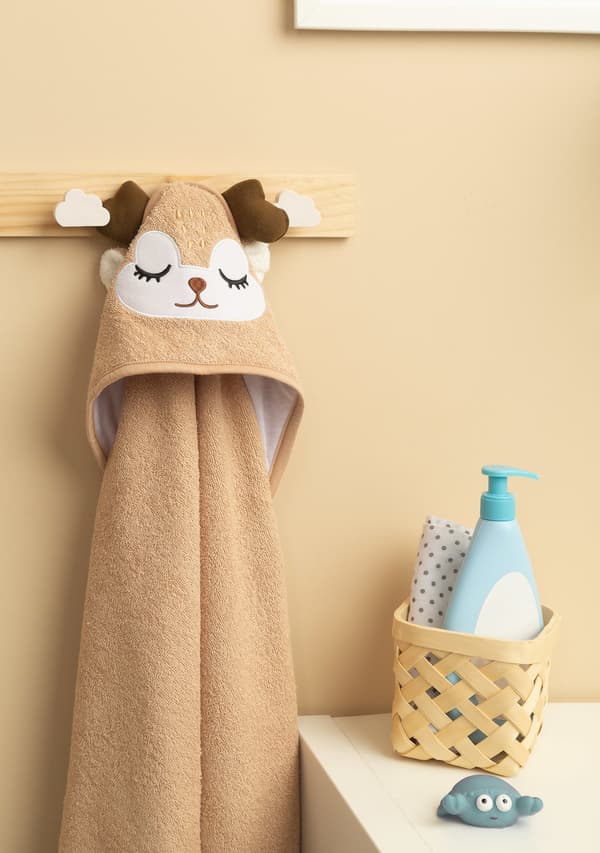 BATHFRIENDS BADKARAMELL 100x100 RÖ BEIGE