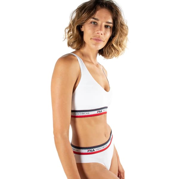 Fila BASIC 1-PACK Sport-BH för Dam Vit FU6088-300 R S