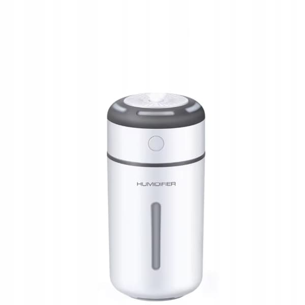 USB genopladelig luftfugter, duftende oliediffuser, hvid