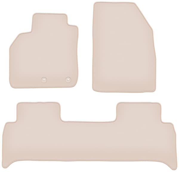 PREMIUM-beige matot Renault Scenic III minivan 2009-2016