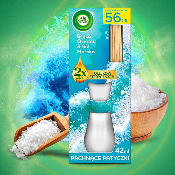 Air Wick duftpinde oceanvind og havesalt 42ml