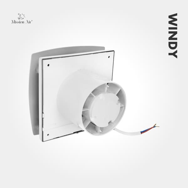 Kylpyhuonetuuletin WINDY 150 S SILVER