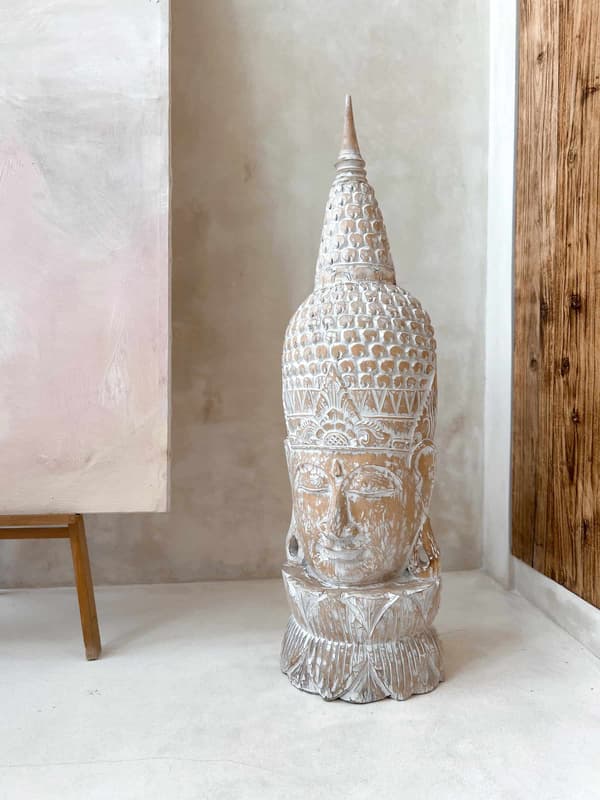Puinen Buddha-koriste 110 cm