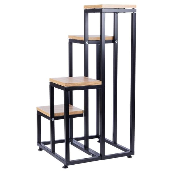 Blomsterstand metal 4-niveauer 69 cm
