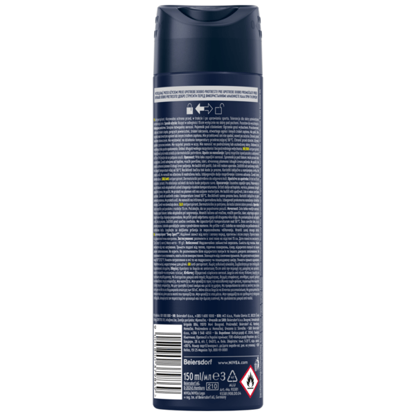 Nivea MEN Deep Sport Antiperspirant Spray 150ml