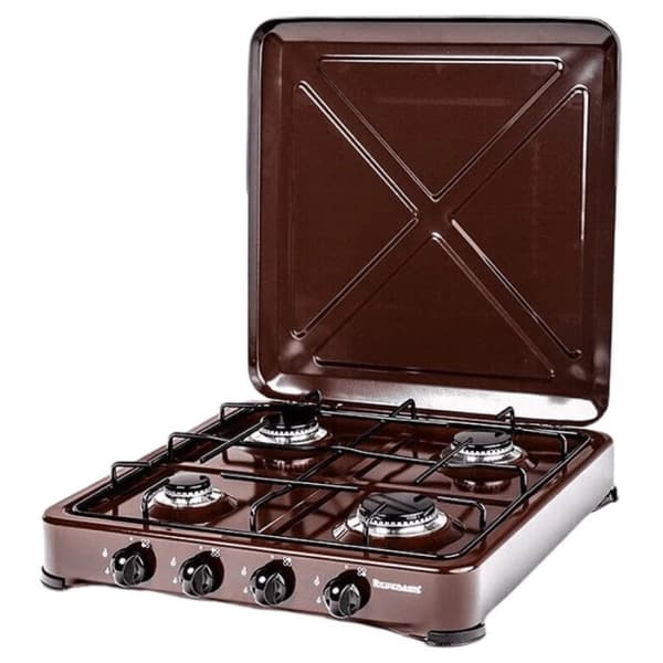 Ravanson K-04BR 4-brännare brun spis, 6,46 kW
