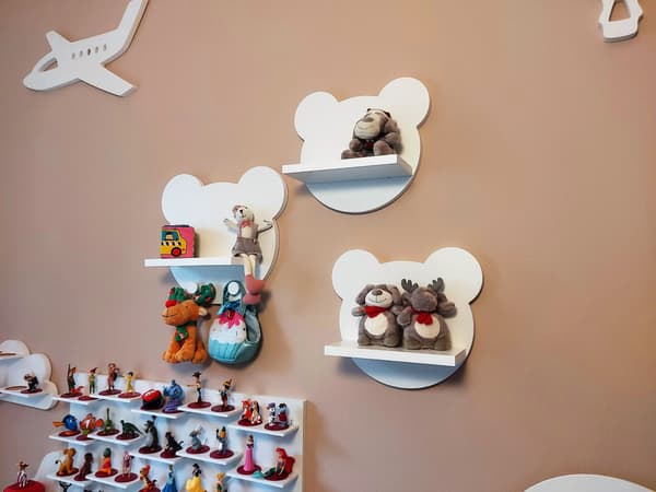 Set med 3 Sweet Bears Prestige-hyllor