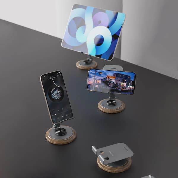 Dudao F17M 360° metal telefonstativ - grå