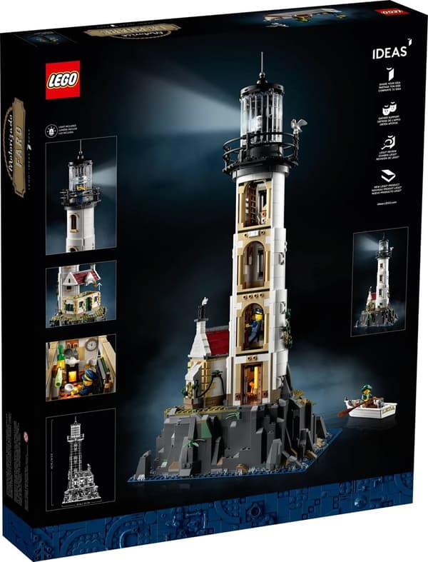 LEGO Ideas 21335 Moottoroitu majakka, 2065 palaa