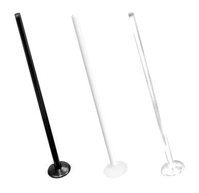 BioPlast klassisk transparent labretstav - BP-006 1.2/45