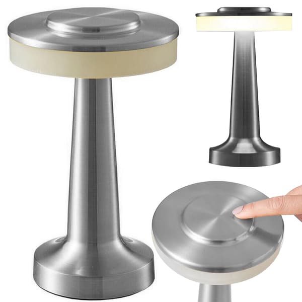 Metal lampe A14 Sølv (20) GAB_B