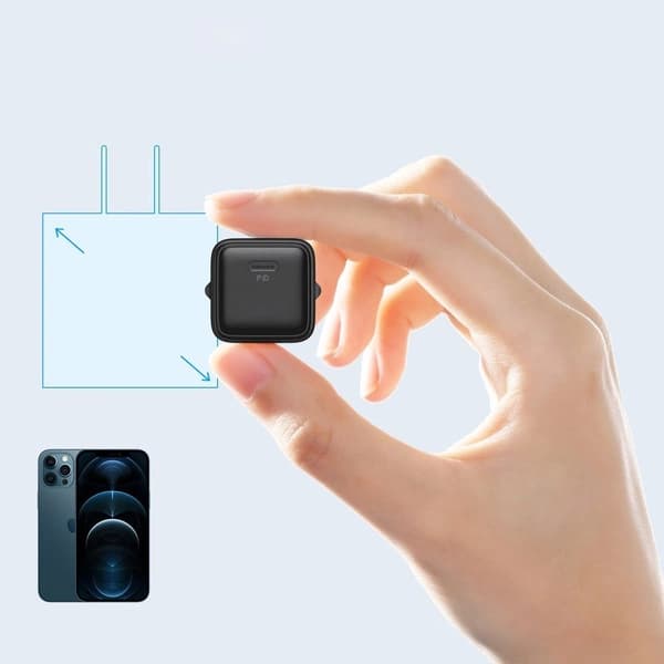 JOYROOM L-P202 NETVÆRKSOPLADDER PD20W/QC3.0 SORT
