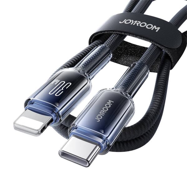 Kabel USB-C Lightning Joyroom S-A42 30W 1,2m svart