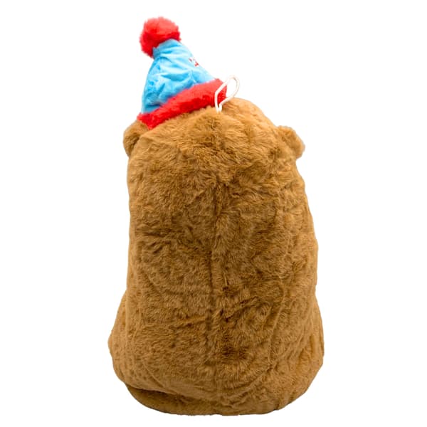 Maskot Plusch Kapibara Pluschdjur Fest Hatt Fest Leksak 25 cm
