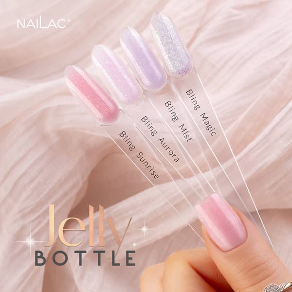 Jelly Bottle Bling Aurora NaiLac 7ml