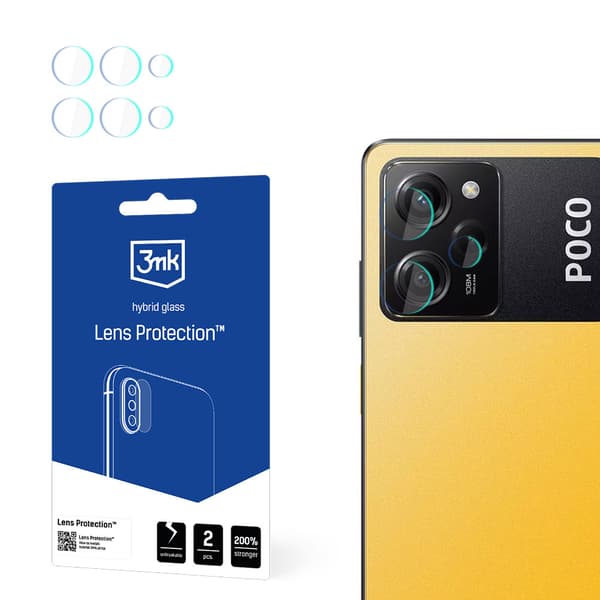 Poco X5 Pro 5G - 3mk linsebeskyttelse