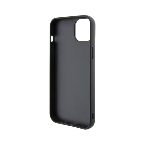 Karl Lagerfeld 3D gummi multilogo - iPhone 15 Plus cover (sort)