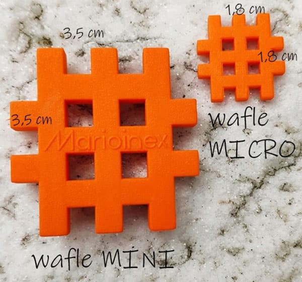 Marioinex Micro Waffle 80 palaa ELEFANTTI - kuvapalapeli