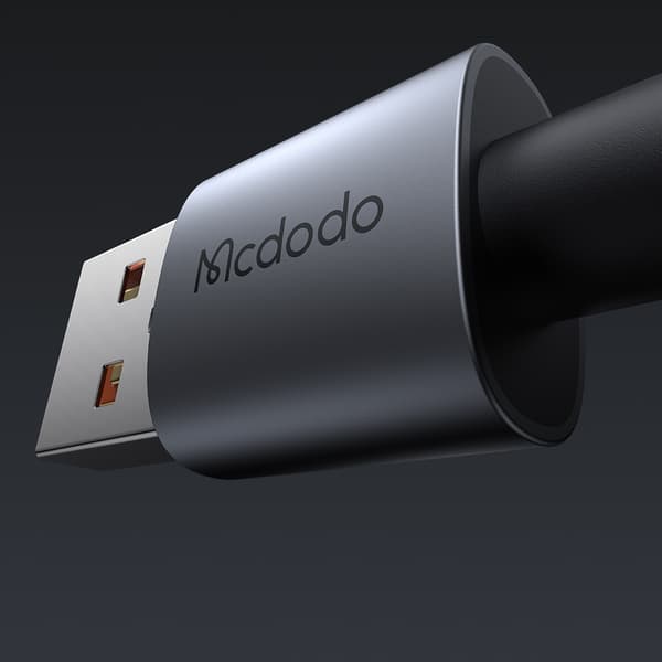MCDODO USB-KABEL HURTIGOPLADNING TIL IPHONE LIGHTNING PD 36W 1M LED SORT