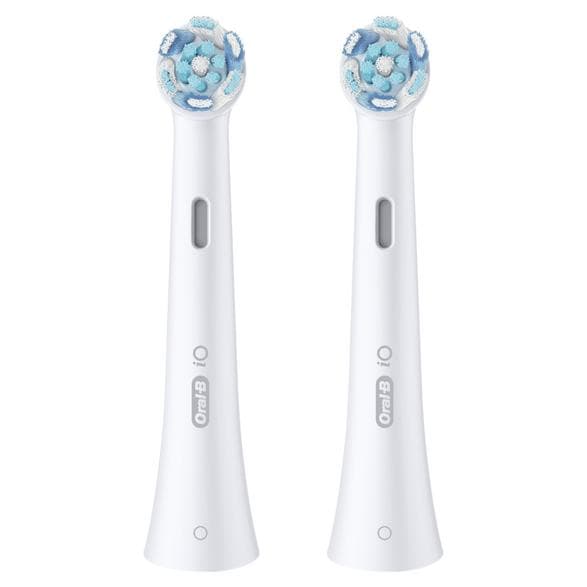 Oral-B iO Ultimate Clean -harjaspäät 2 kpl, Valkoinen