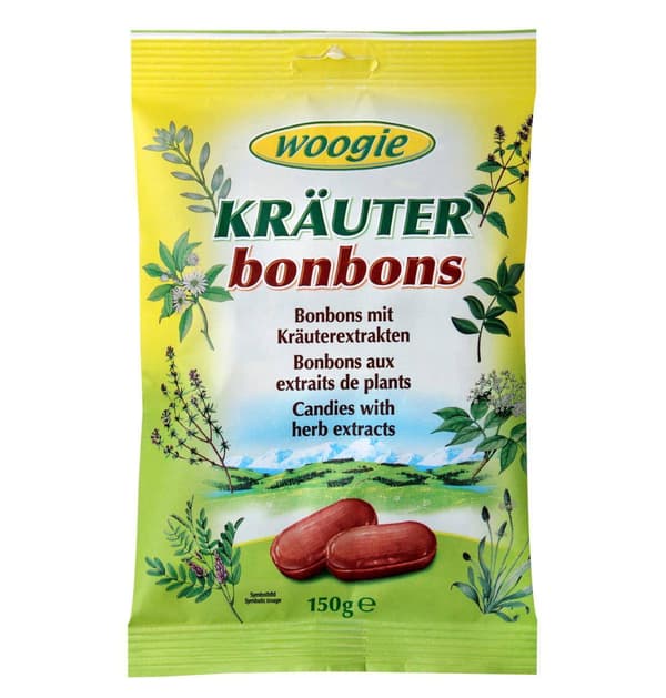 Woogie urtebolsjer 150 g