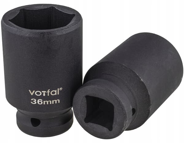 Impactnøglesæt 24-41 mm 3/4 tomme 16 stk kuffert