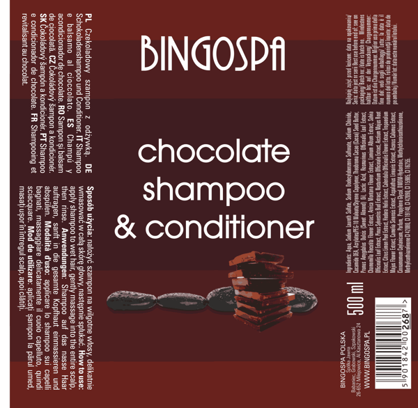 BINGOSPA Suklaashampoo ja hoitoaine