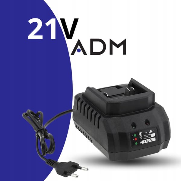 ADM-laturi 21 V akuille