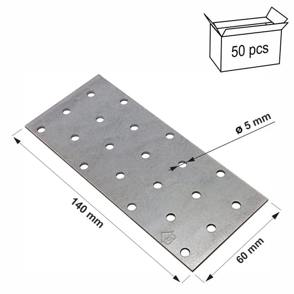 (z) Perforerad platta PP05 60x140x2.0 (50)