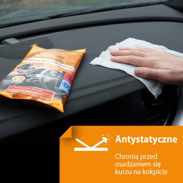 017820 Mit Bil - Matte dashboardklude - Vanilje - 24 stk.