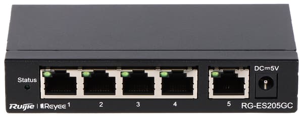 SWITCH RG-ES205GC 5-PORTARS REYEE