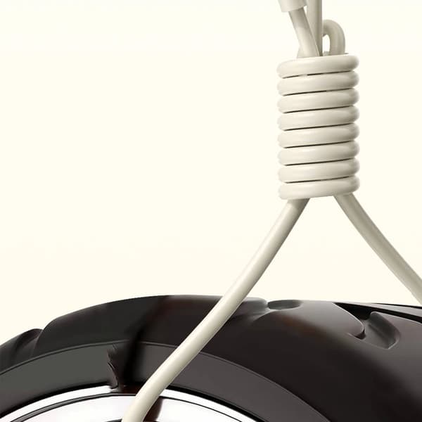 Dudao L7SL USB-A - Lightning 5A -kaapeli 1m - Beige