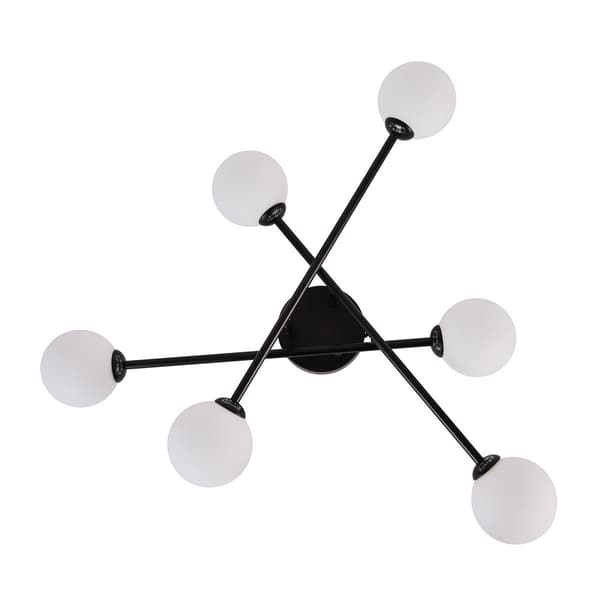 Loftlampe Dorado 6 G9 Sort Lys Prestige LP-002/6C Sort