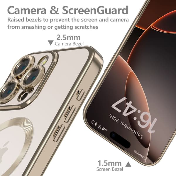 TECH-PROTECT MAGFLEX MAGSAFE IPHONE 16 PRO MAX KIILTÄVÄ AAVIKKO